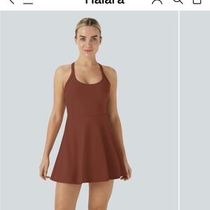 HALARA Women's Dress in cinnamon color “sequoia” size 1X BNWT